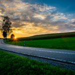 Straße mit Sonnenuntergang | Nikon D5300